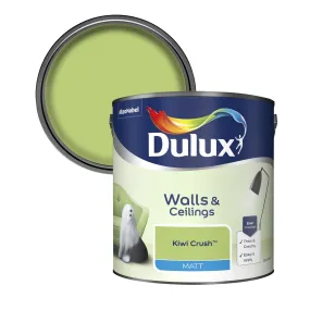 Dulux Matt Emulsion Paint For Walls And Ceilings - Kiwi Crush 2.5L