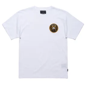 Afends Mens Well Wishes - Vintage Fit Badge Tee