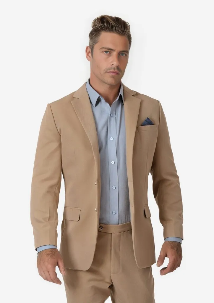 Astor Camel Cotton Jacket