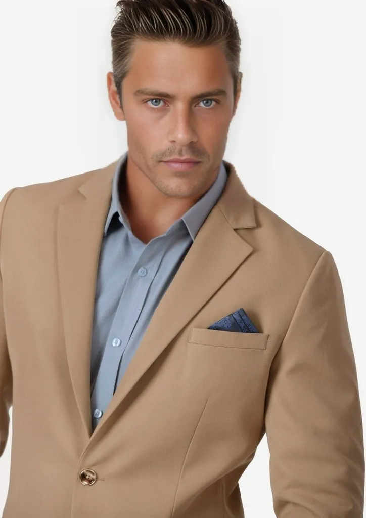 Astor Camel Cotton Jacket