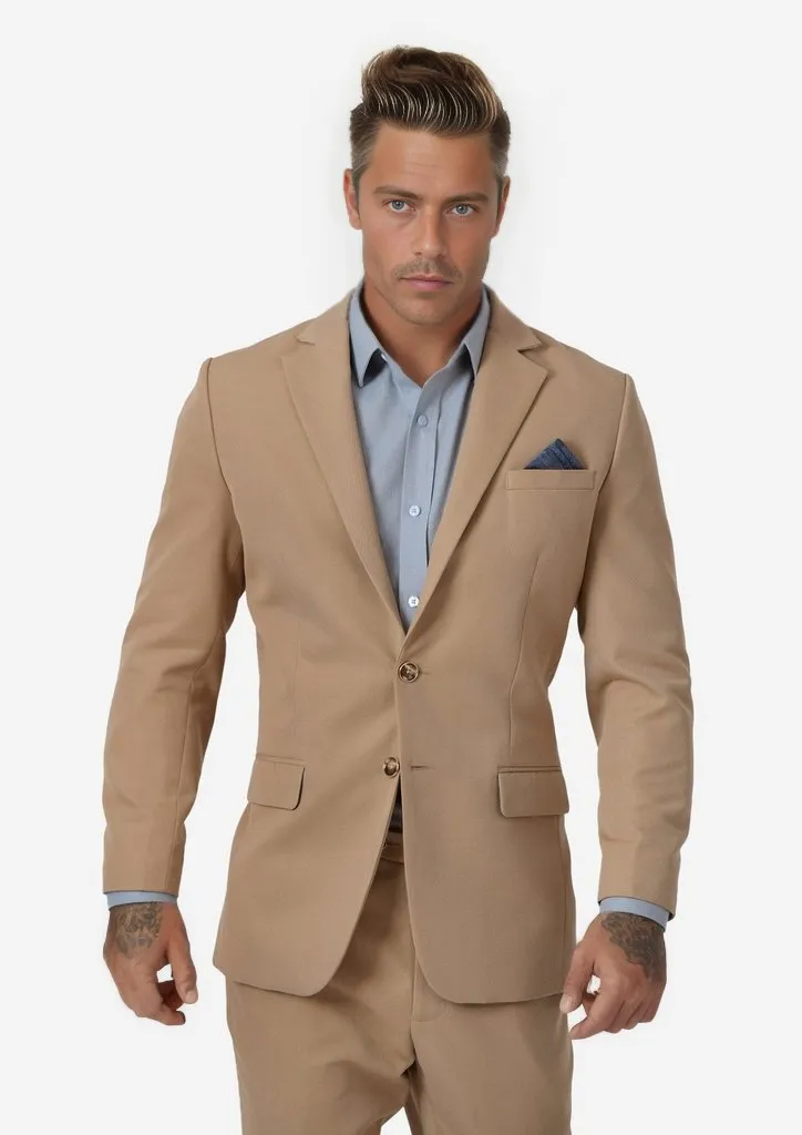 Astor Camel Cotton Jacket