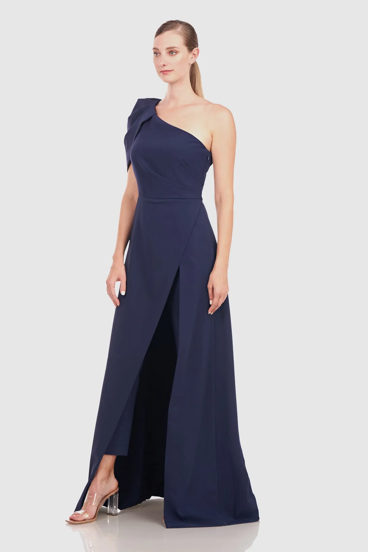 Bijou Shoulder Draped Jumpsuit