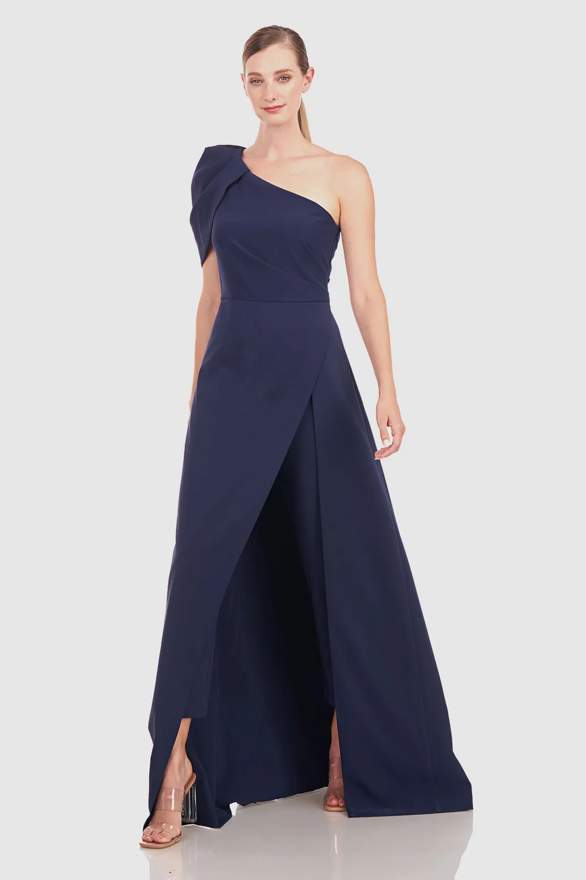 Bijou Shoulder Draped Jumpsuit