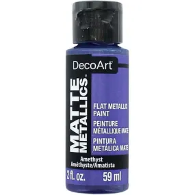 Decoart Matte Metallics Acrylic Paint 2oz