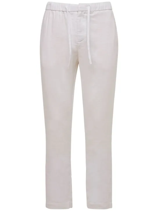 Frescobol Carioca   Oscar linen &amp; cotton chino pants 