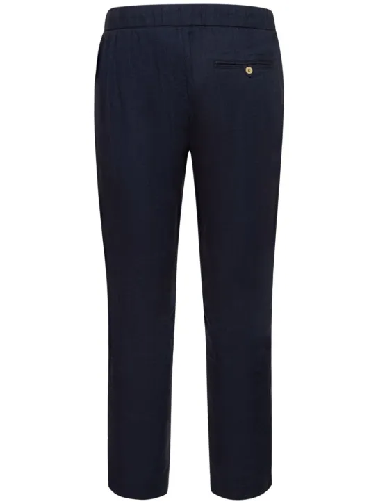 Frescobol Carioca   Oscar linen &amp; cotton chino pants 