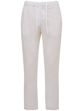 Frescobol Carioca   Oscar linen &amp; cotton chino pants 