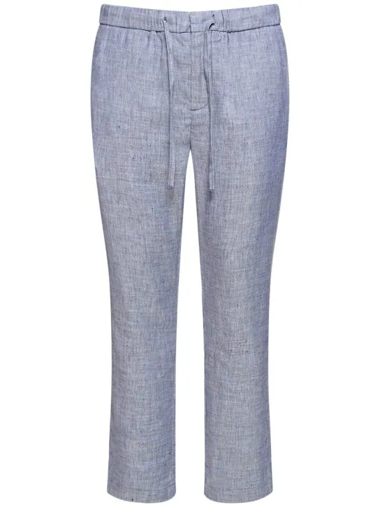 Frescobol Carioca   Oscar linen &amp; cotton chino pants 