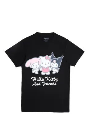 Hello Kitty And Friends Graphic Relaxed Tee