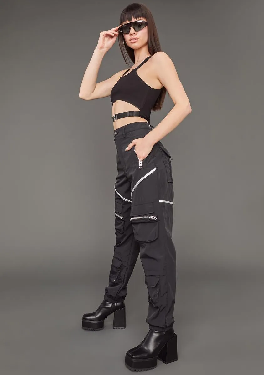 Make 'Em Sweat Nylon Cargo Pants