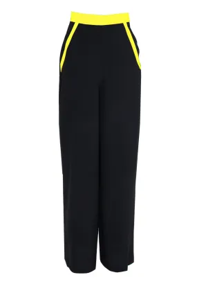 Monochrome - Black Pants (Neon Yellow)