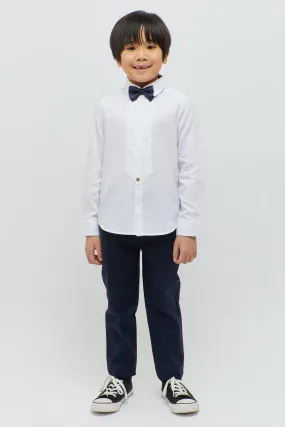 One Friday Classic Off White Formal Shirt