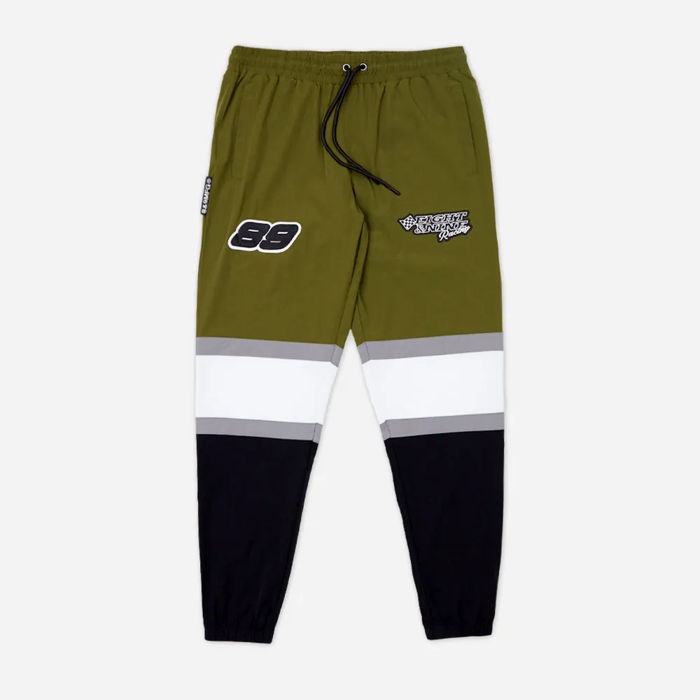 Race Team Nylon Pants Green