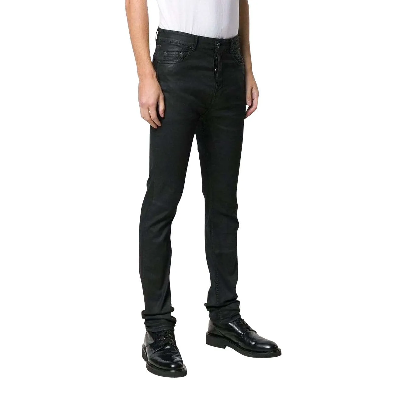 Rick Owens DRKSHDW Black Wax pants