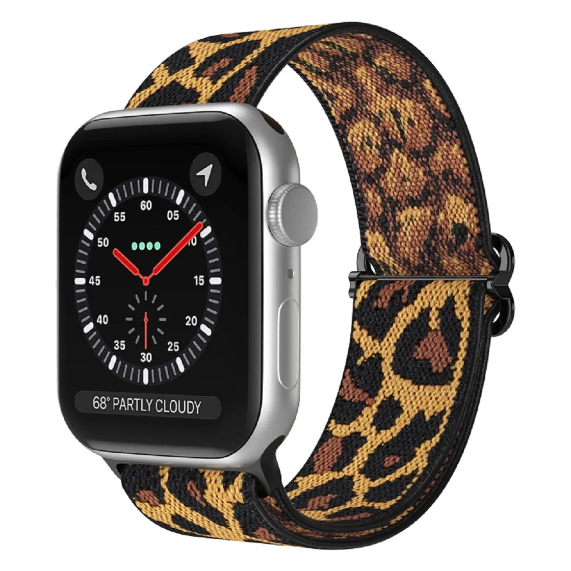 Stretchy Nylon Loop Band for Apple Watch 38/40/41mm & 42/44/45mm-Assorted Designs