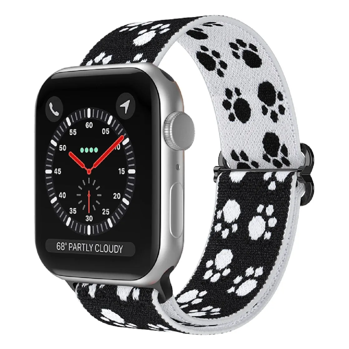 Stretchy Nylon Loop Band for Apple Watch 38/40/41mm & 42/44/45mm-Assorted Designs