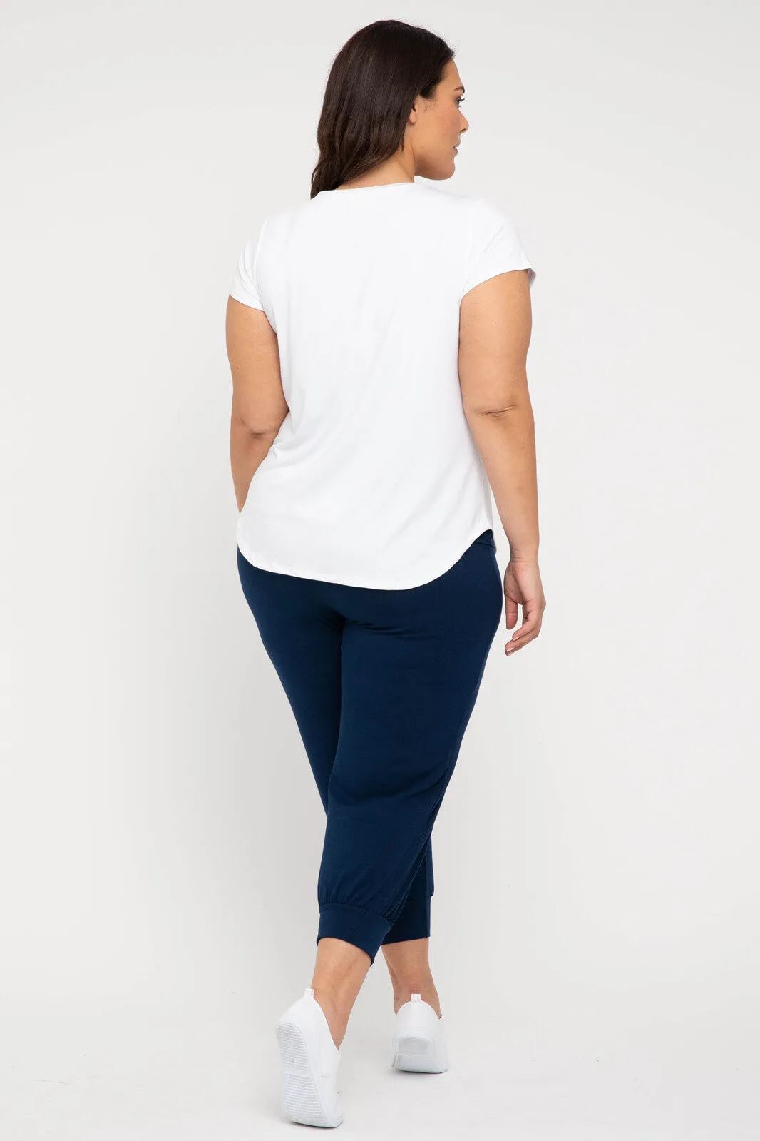 Summer Slouch Pant - Navy