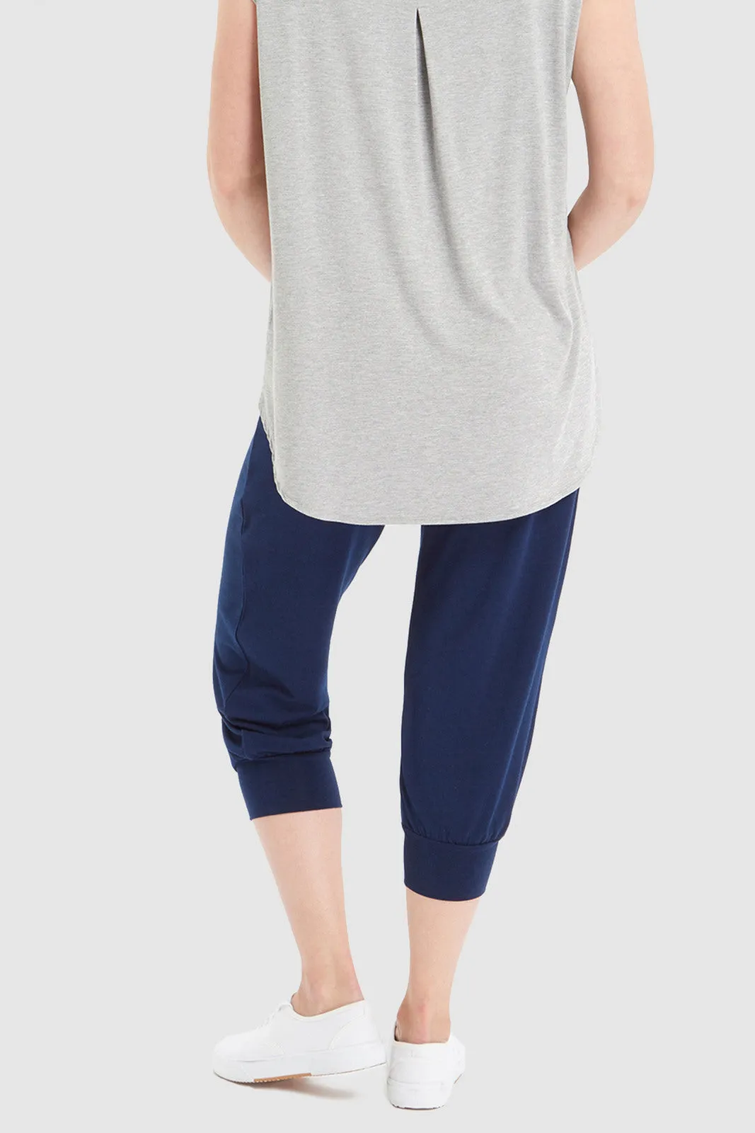 Summer Slouch Pant - Navy