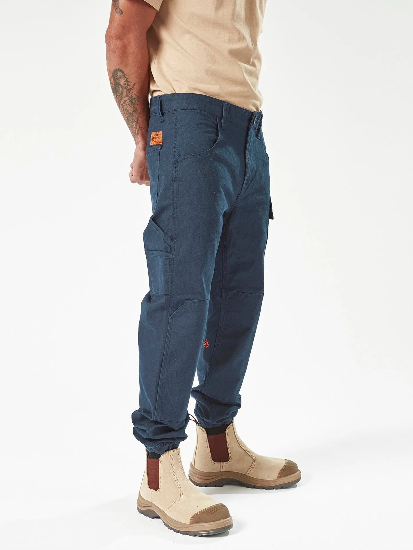 Volcom Workwear Caliper Cuff Pants - Navy