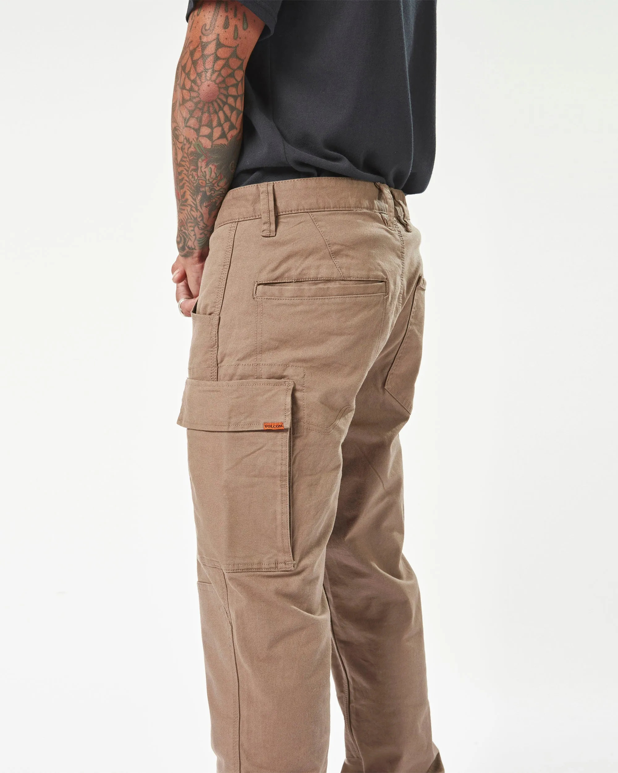 Volcom Workwear Caliper Work Pants - Brindle