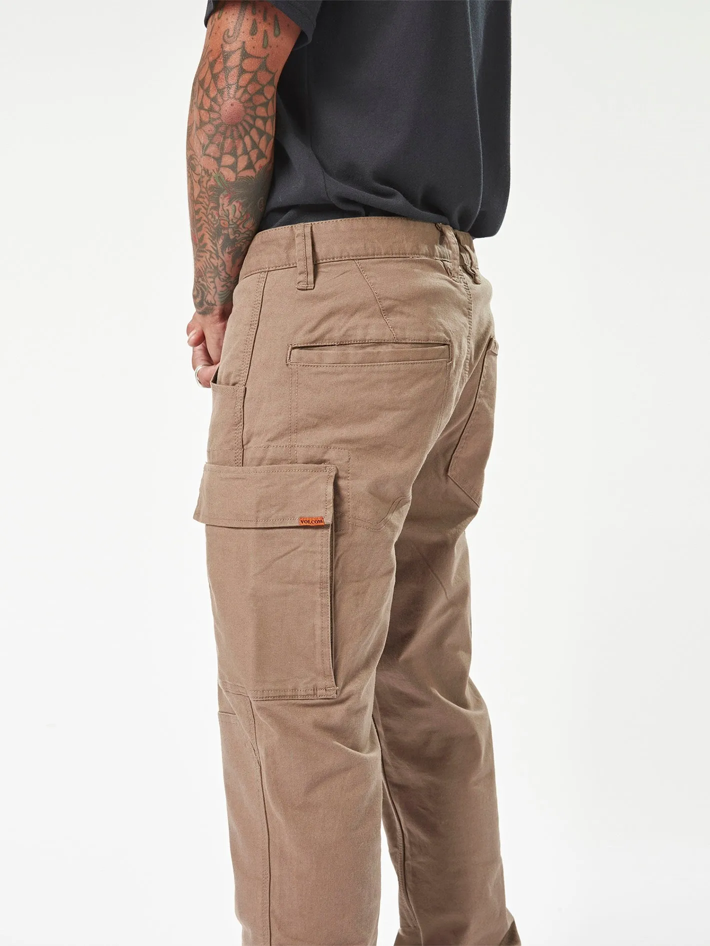 Volcom Workwear Caliper Work Pants - Brindle